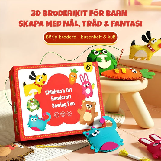 MiniMakers™ |  gör-det-själv-sy-kit för barn