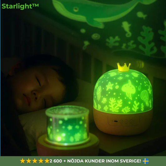 Starlight™ | Stjärnhimmelprojektor för Enkel Nattning