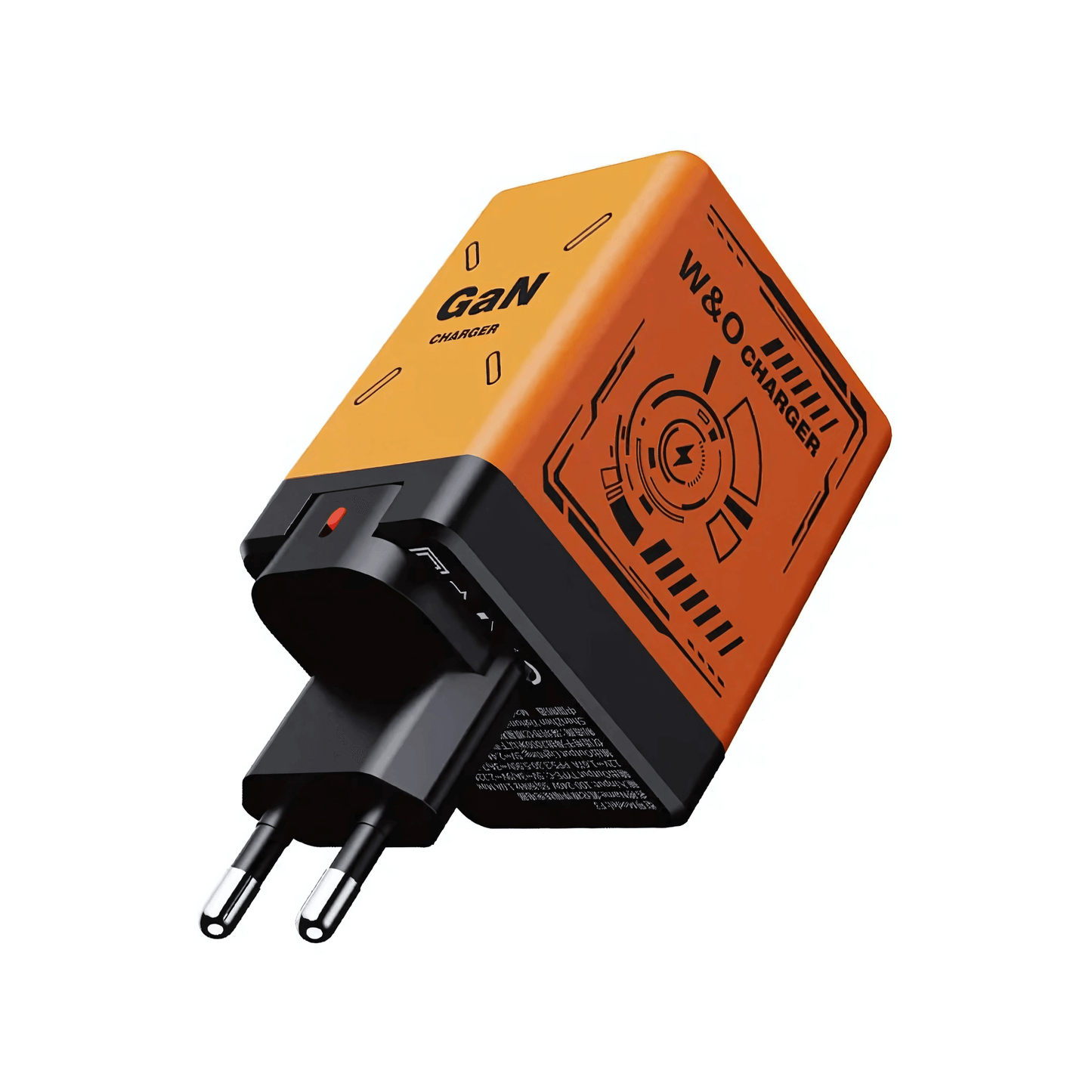 PowerStretch™ | Snabbladdare med Inbyggda Utdragbara Kablar för USB-C & Lightning