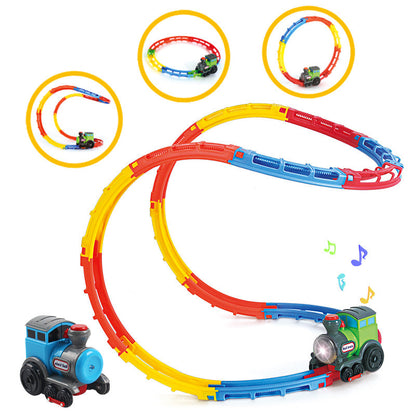 TinyTracks™ | Snabba Loopar och Färgglad Lek – Barnets Drömtåg Väntar!