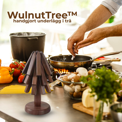 WulnutTree™ – Träunderlägg & Värmetålig Bordsmatta