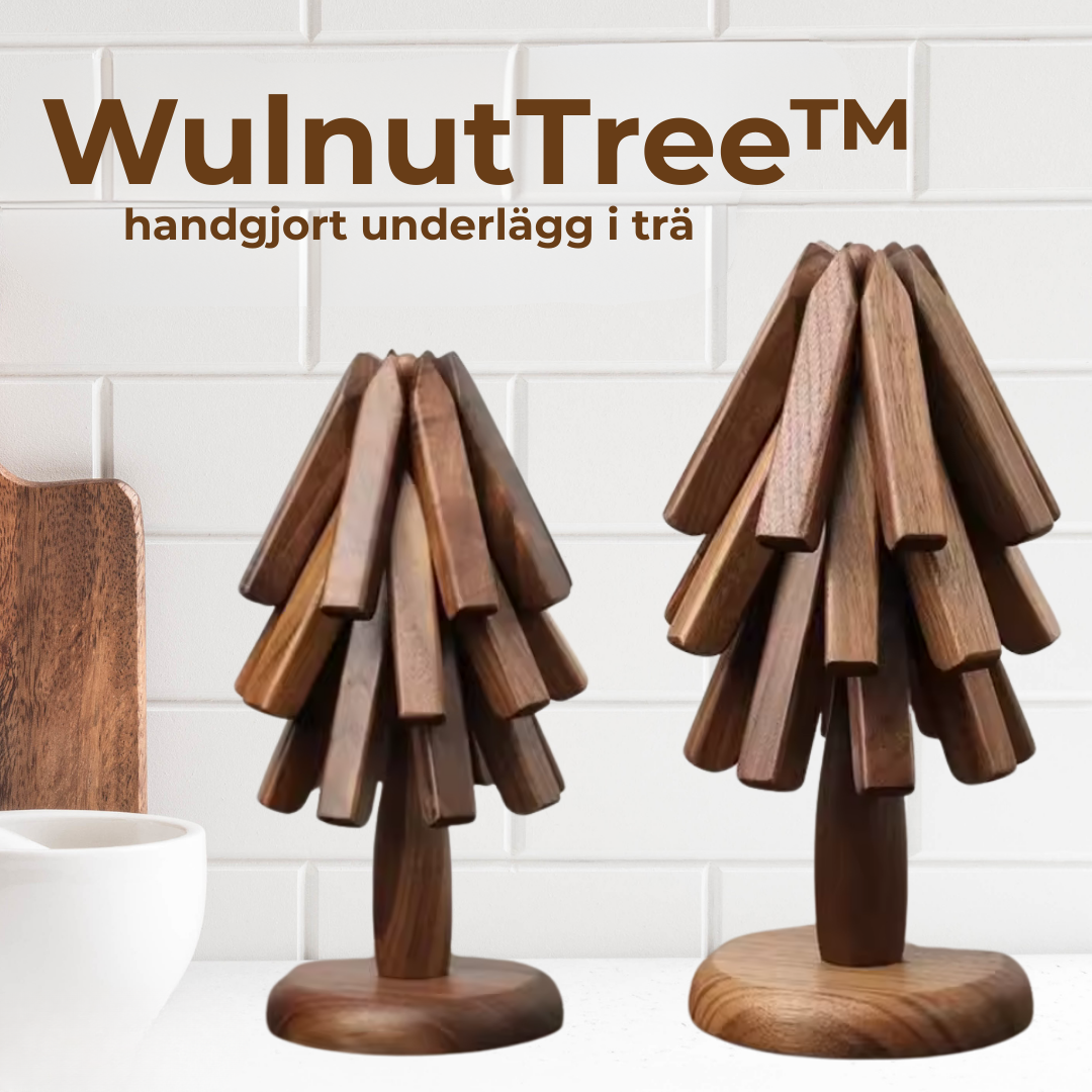 WulnutTree™ – Träunderlägg & Värmetålig Bordsmatta