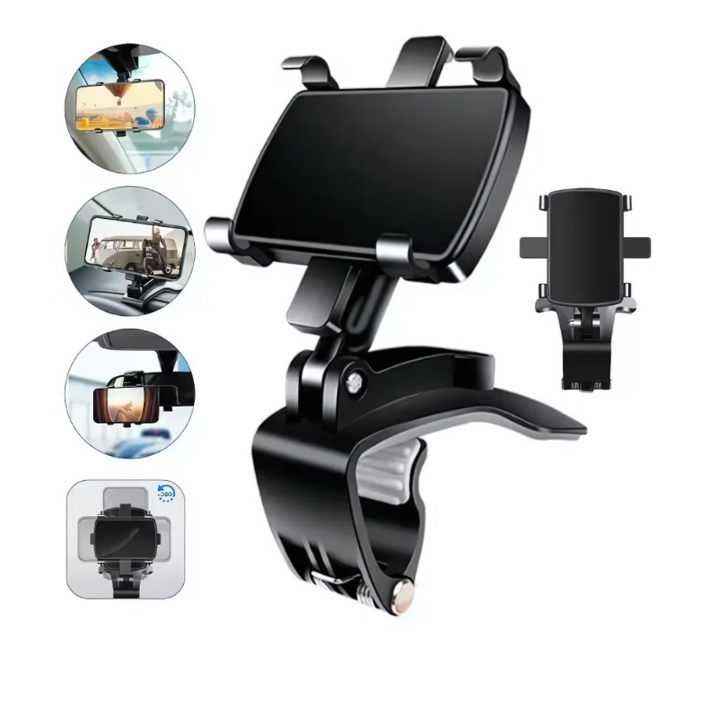 360Dock™ | Phone Grip Roterande telefonhållare med starkt kompakt grepp