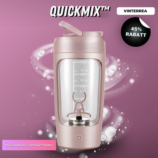 QuickMix™ | Elektrisk proteinshakerflaska