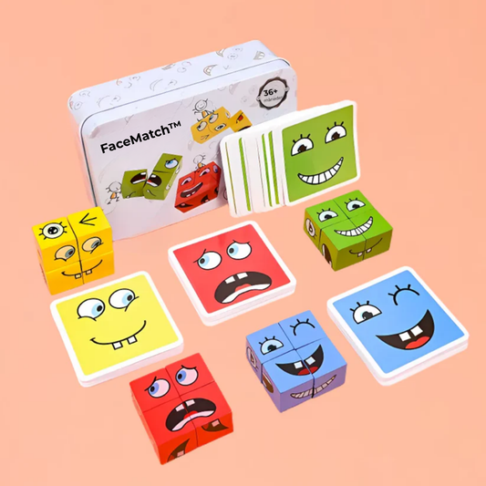 FaceMatch™ | Pusselbyggklossar
