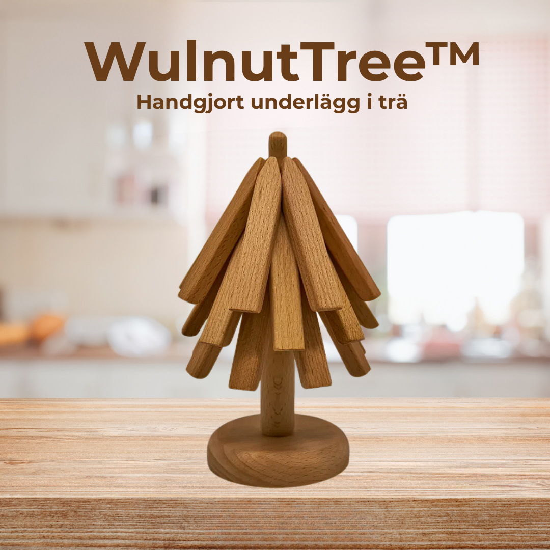 WulnutTree™ – Träunderlägg & Värmetålig Bordsmatta