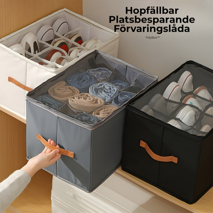 TidyBox™ |  Hopfällbar Platsbesparande Förvaringslåda