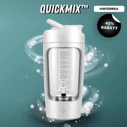 QuickMix™ | Elektrisk proteinshakerflaska