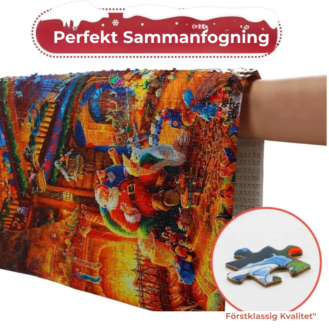 Santa’s Secret Pieces™ | Adventskalendern som samlar julen bit för bit