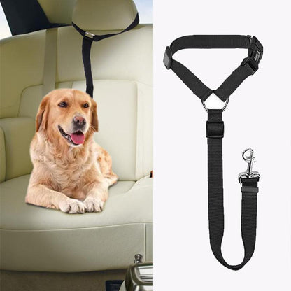 PawSecure™ | Car Leash 1+1 GRATIS: Justerbart säkerhetsbälte för husdjur i bilen