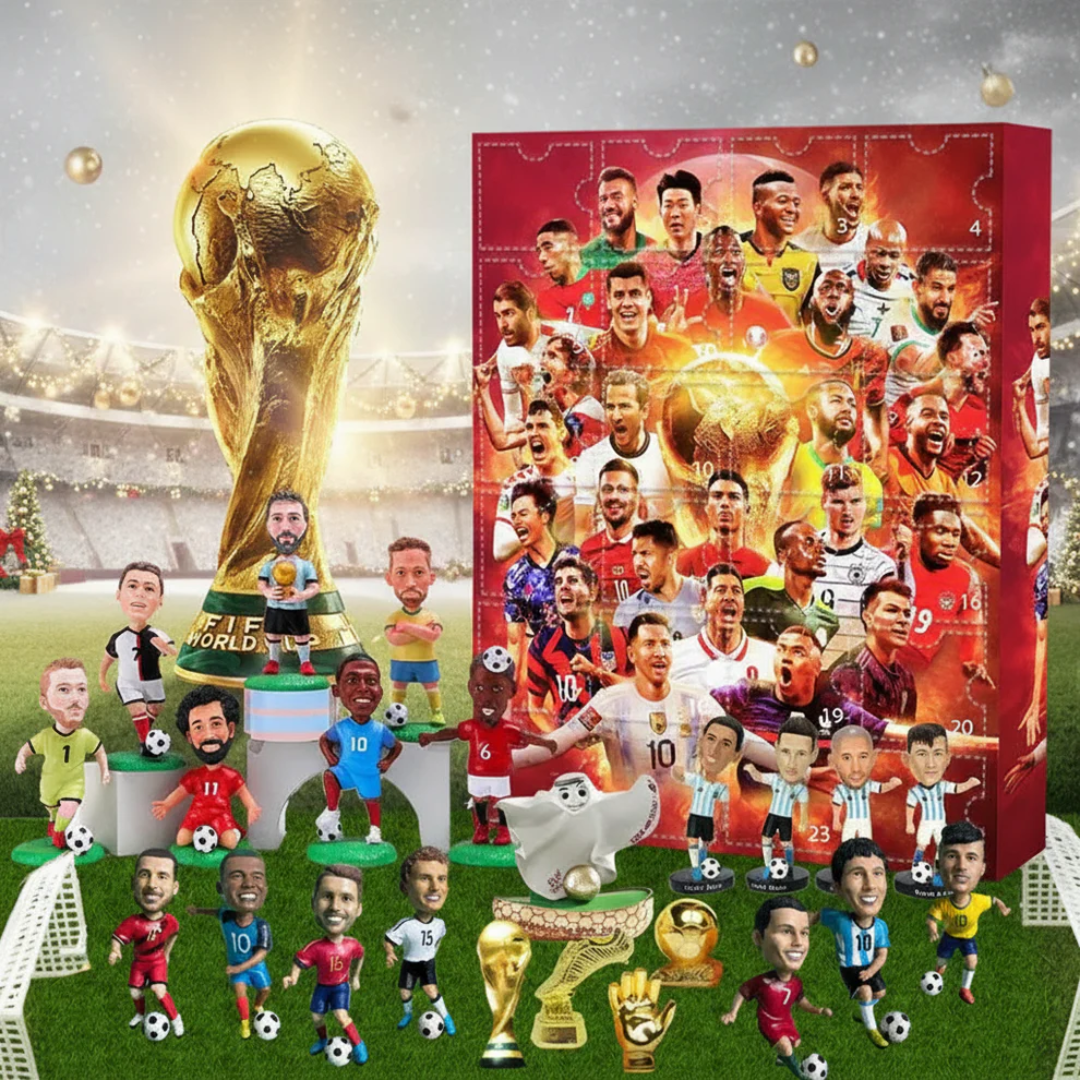 Kickmas Countdown™ l Ett dagligt ögonblick av fotbollsglädje