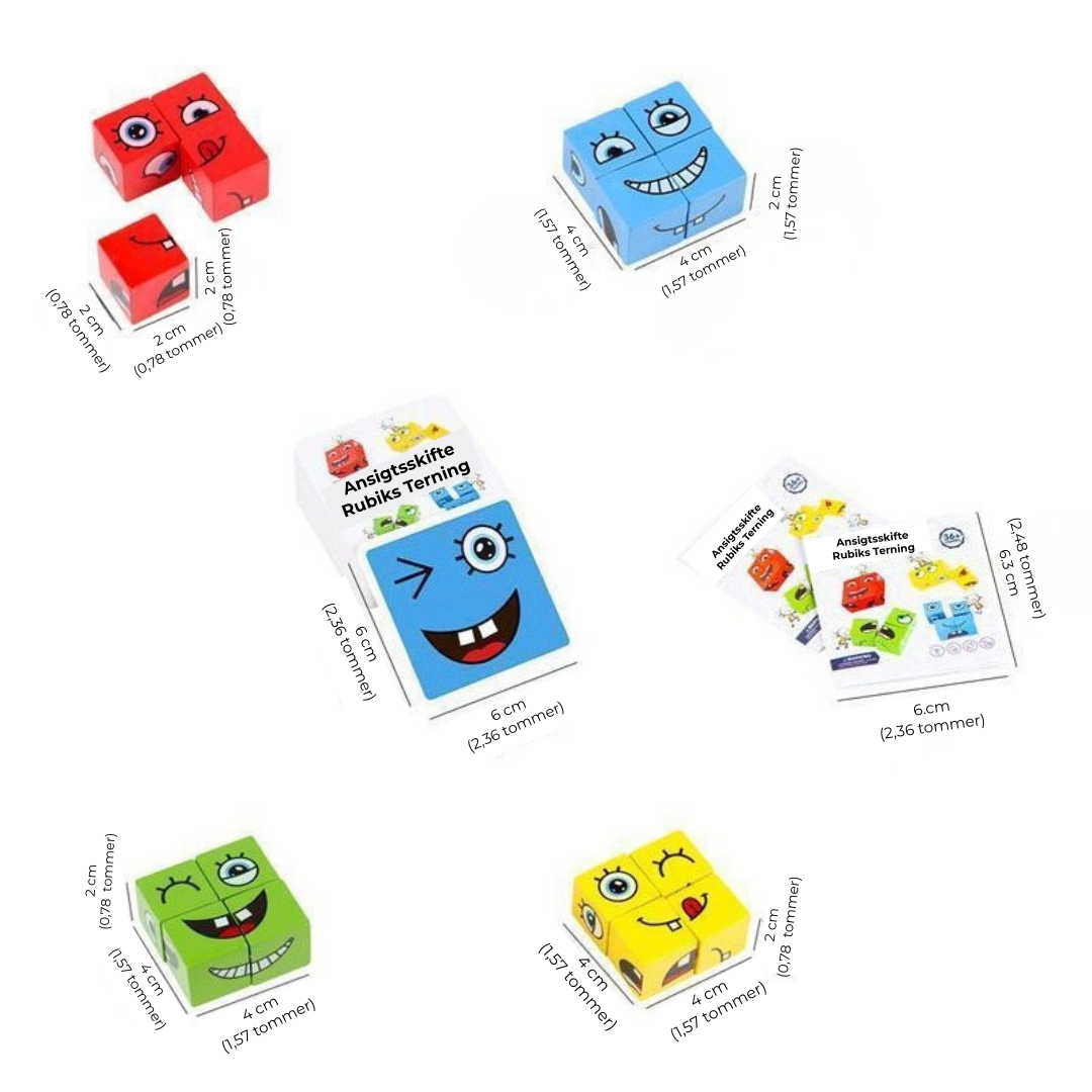 FaceMatch™ | Pusselbyggklossar