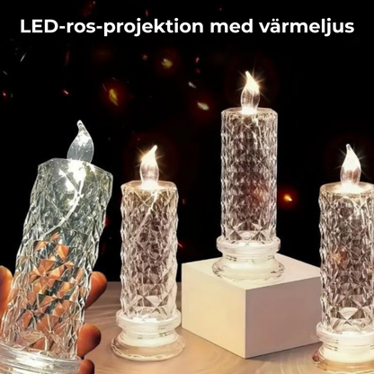 CrystalFlame™ | Förvandla vilket rum som helst till en romantisk kristalloas av ljus