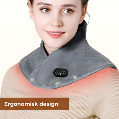 CozyPulse™ | Smart Vibrerande Värmekudde för Axel och Nacke