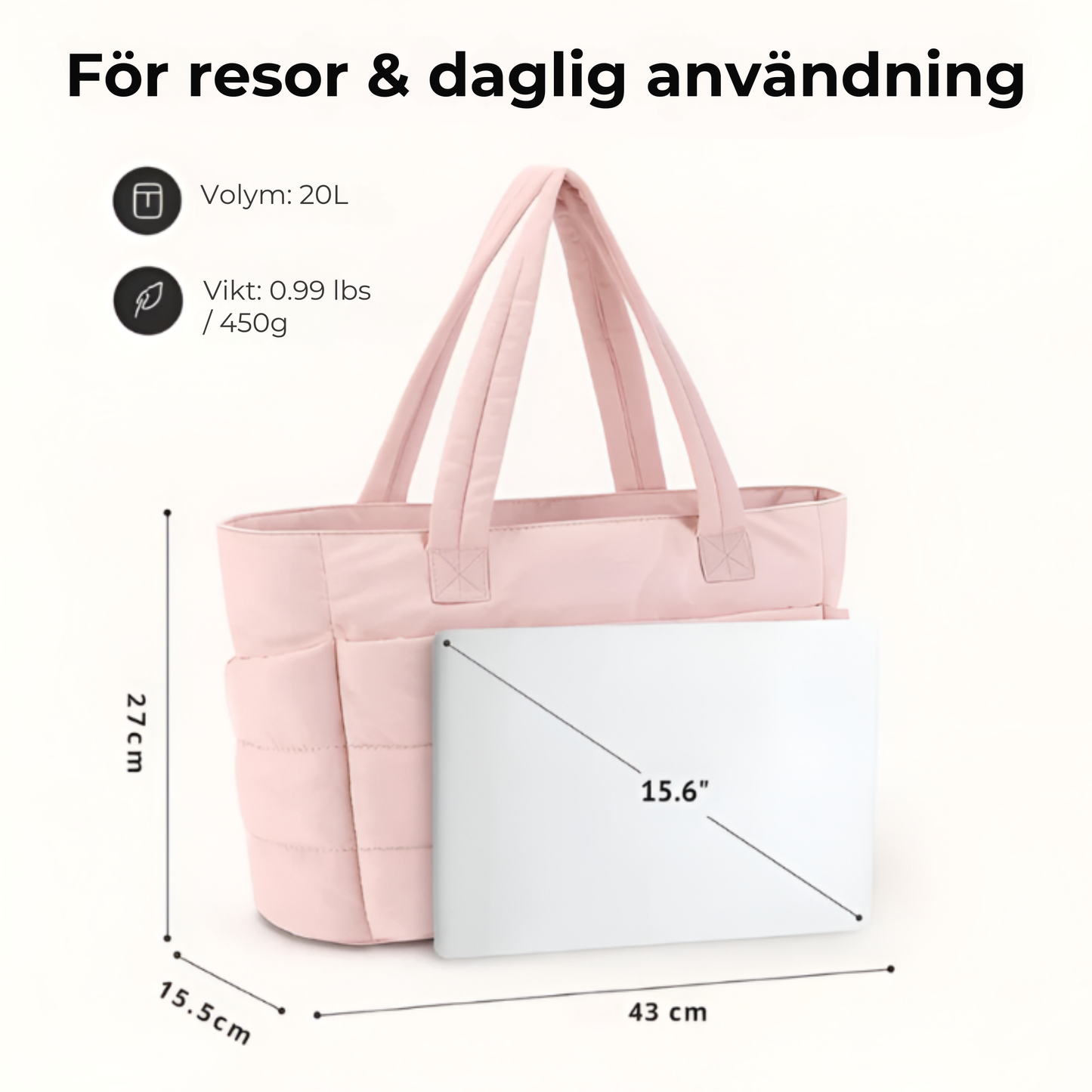 CarryAllé™ – Mjuk, luftig och enkelt elegant