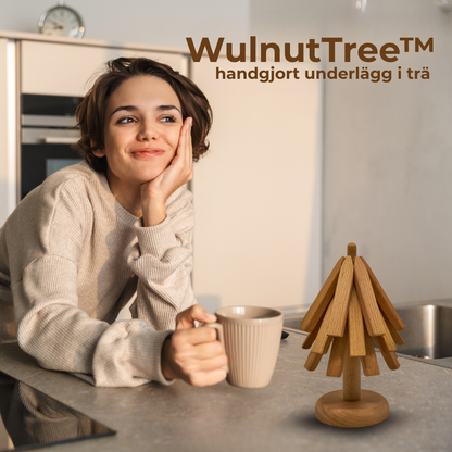 WulnutTree™ – Träunderlägg & Värmetålig Bordsmatta