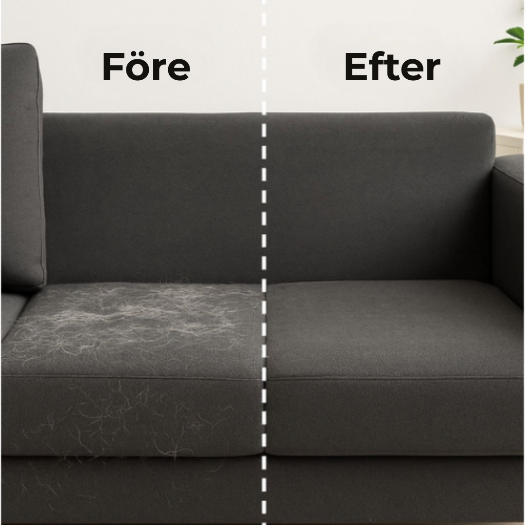 FurSwipe™ | Ta enkelt bort djurhår och damm
