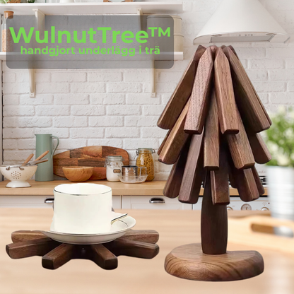 WulnutTree™ – Träunderlägg & Värmetålig Bordsmatta