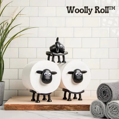 Woolly Roll™ | Dekorativ toalettpappershållare (2+1 GRATIS)