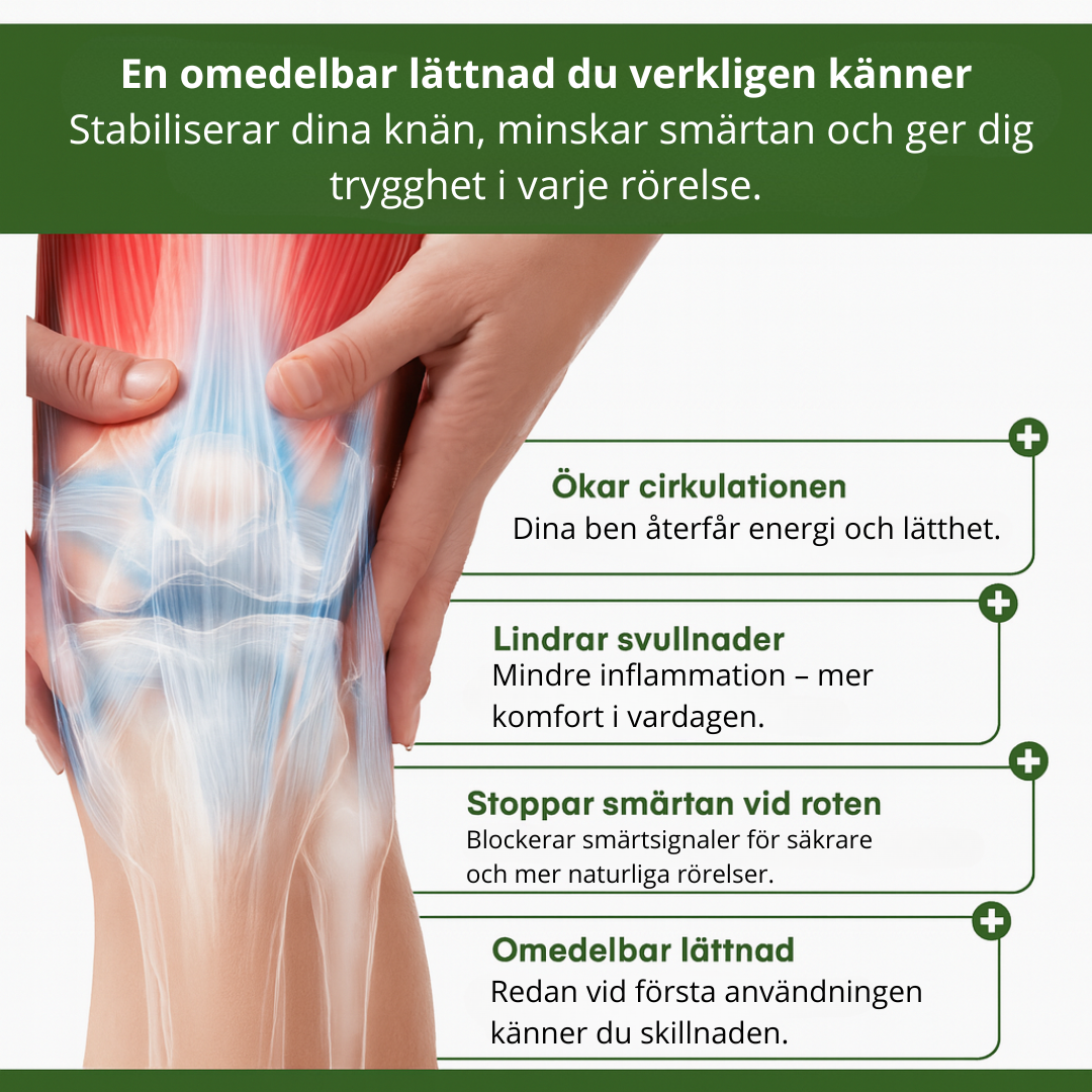 KneeGuard™ l Knästöd mot smärta med omedelbar lindring & stabilitet