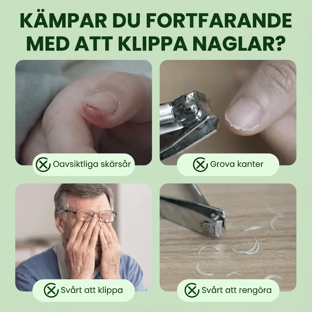 AutoTrim™ – 2-i-1 nagelklippning och glanspolering utan ansträngning