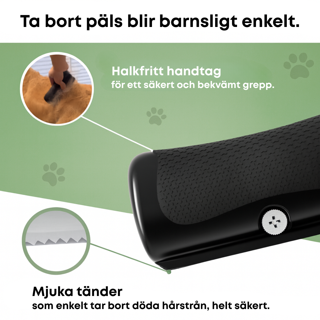 CoatControl™ – Hundborste som stoppar fällning och håller hemmet rent