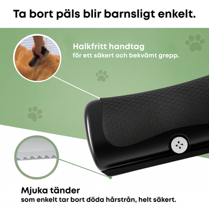 CoatControl™ – Hundborste som stoppar fällning och håller hemmet rent