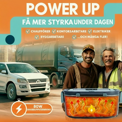 Heat&Eat™ - Slipp Kalla Luncher Under Dina Långa Körpass