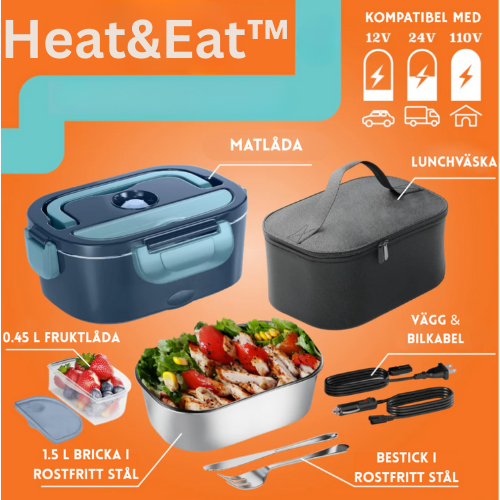 Heat&Eat™ - Slipp Kalla Luncher Under Dina Långa Körpass