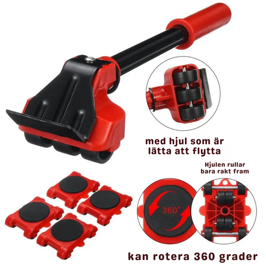 SmartSlide™ | Ultrasmart verktygsset för att flytta möbler