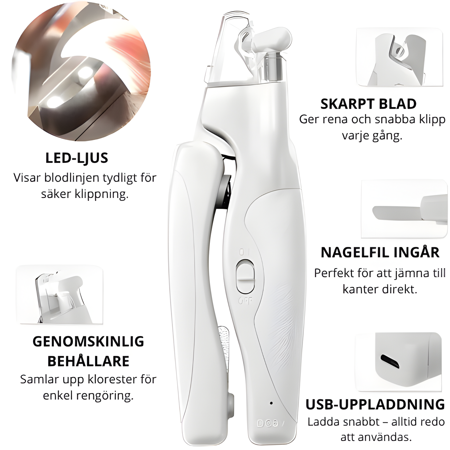 ClippyPaws™ – Klipp klor utan risk eller stress