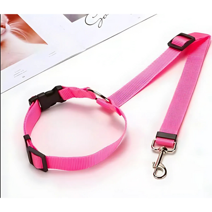 PawSecure™ | Car Leash 1+1 GRATIS: Justerbart säkerhetsbälte för husdjur i bilen