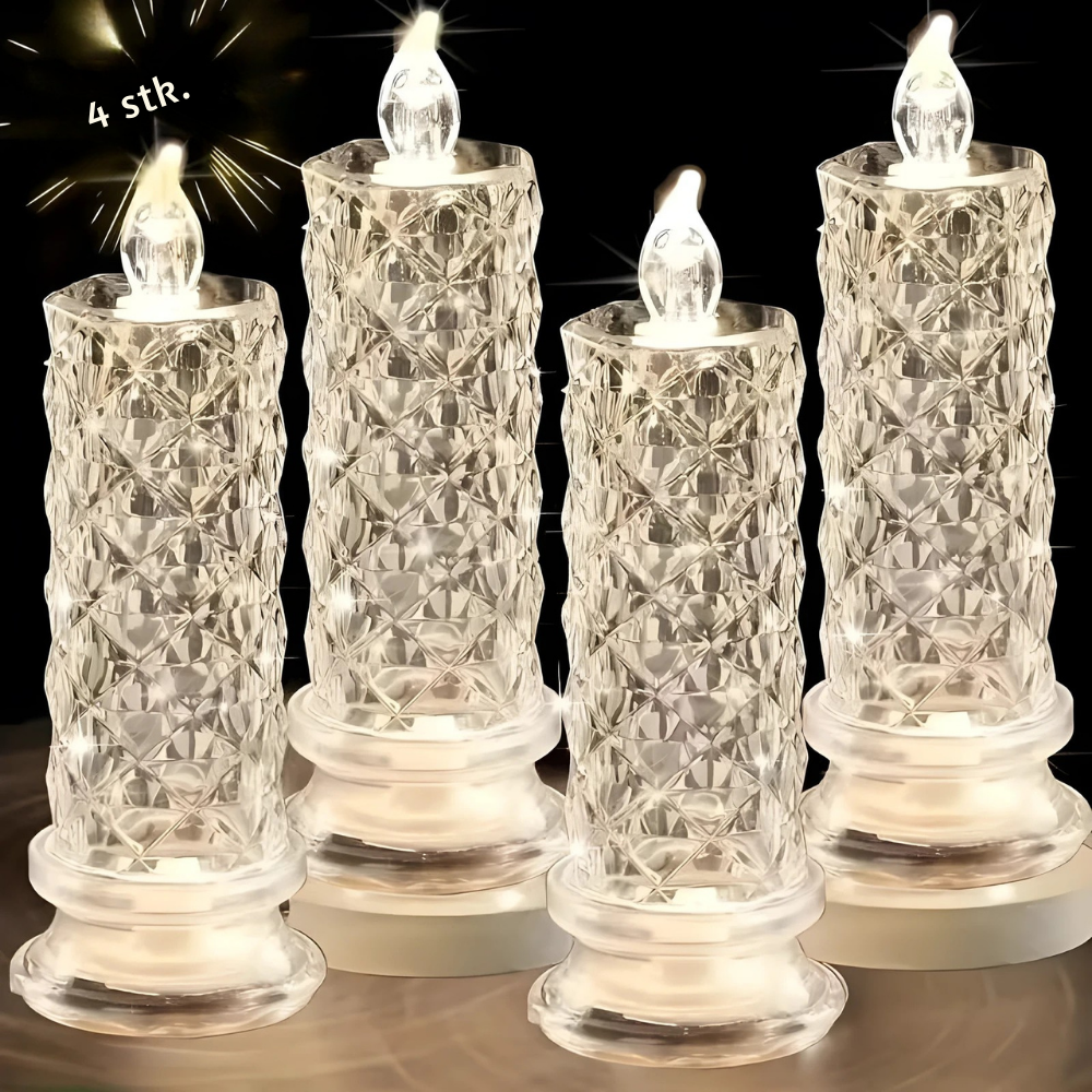 CrystalFlame™ | Förvandla vilket rum som helst till en romantisk kristalloas av ljus