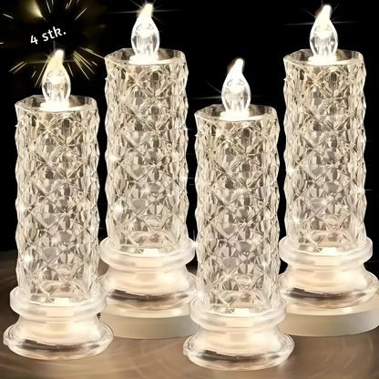 CrystalFlame™ | Förvandla vilket rum som helst till en romantisk kristalloas av ljus