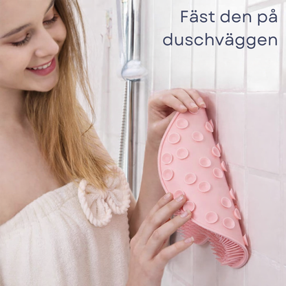 TotalScrub™ | Silikonduschmatta för fot- och ryggmassage samt skrubbning
