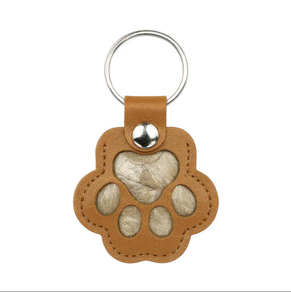 FurKeeps™ l Nyckelring med Husdjurets Päls