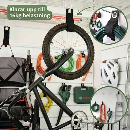 UltraStrong™ | Starka & elastiska upphängningsband för smart förvaring