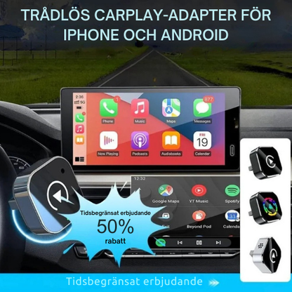 AutoConnect™ Adapter | Trådlös CarPlay- och Android-adapter