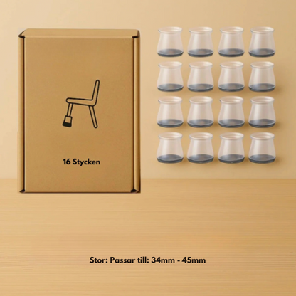 ChairSocks™ | Skyddar golv & stoppar oljud