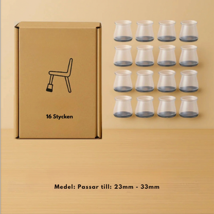 ChairSocks™ | Skyddar golv & stoppar oljud